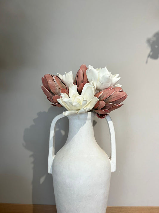 Flor MAGNOLIA blanca