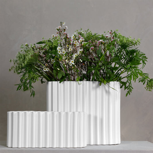 Floreros Blanco JUNO