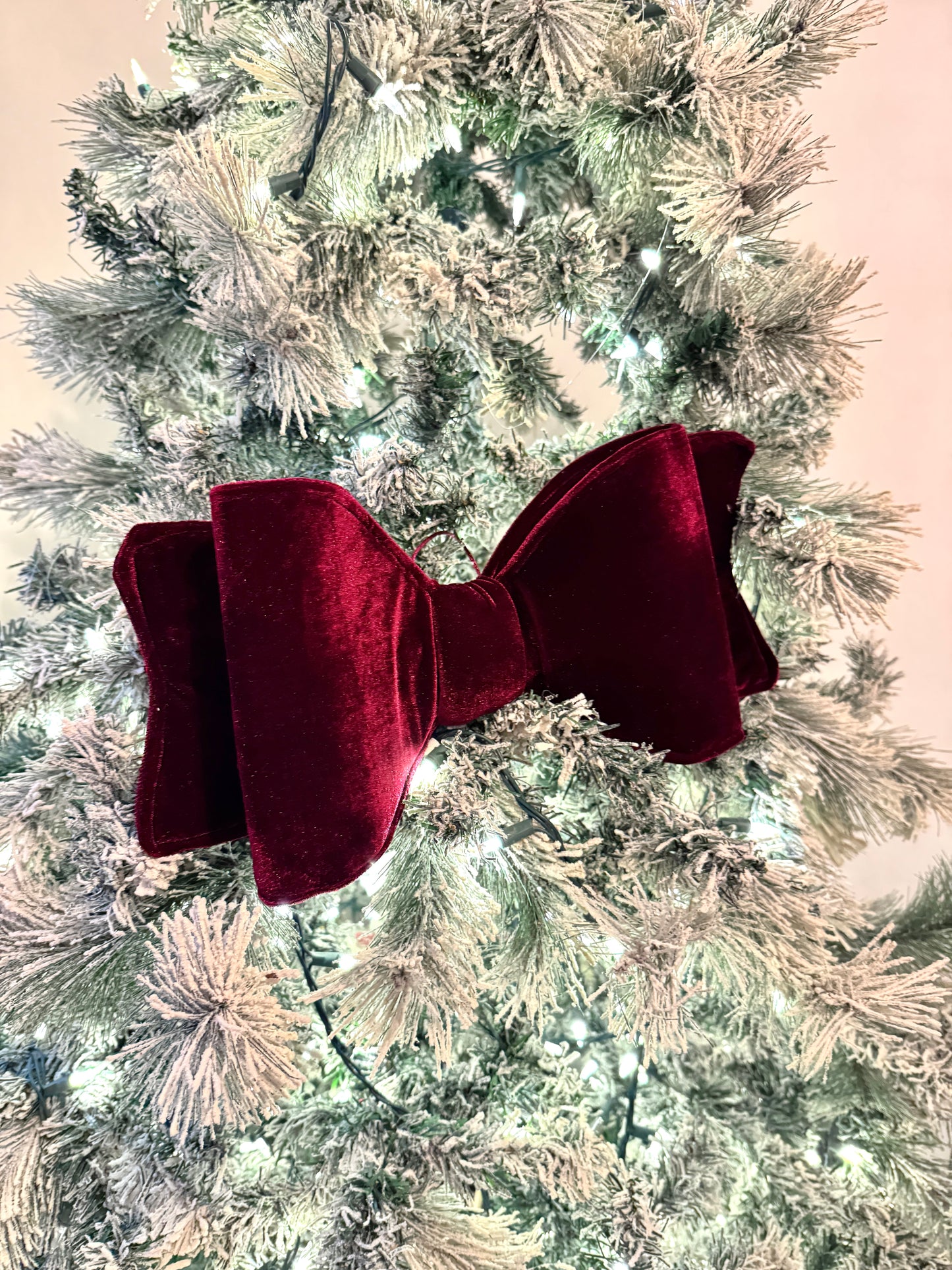 Moños vino VR / Burgundy bows VR