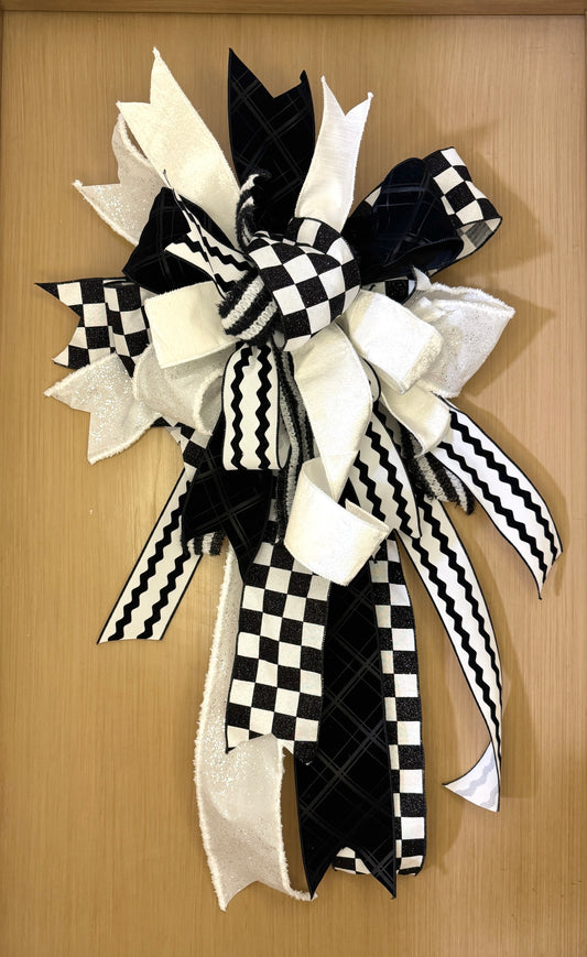 Moños de listones negros VR / Black ribbon bows VR