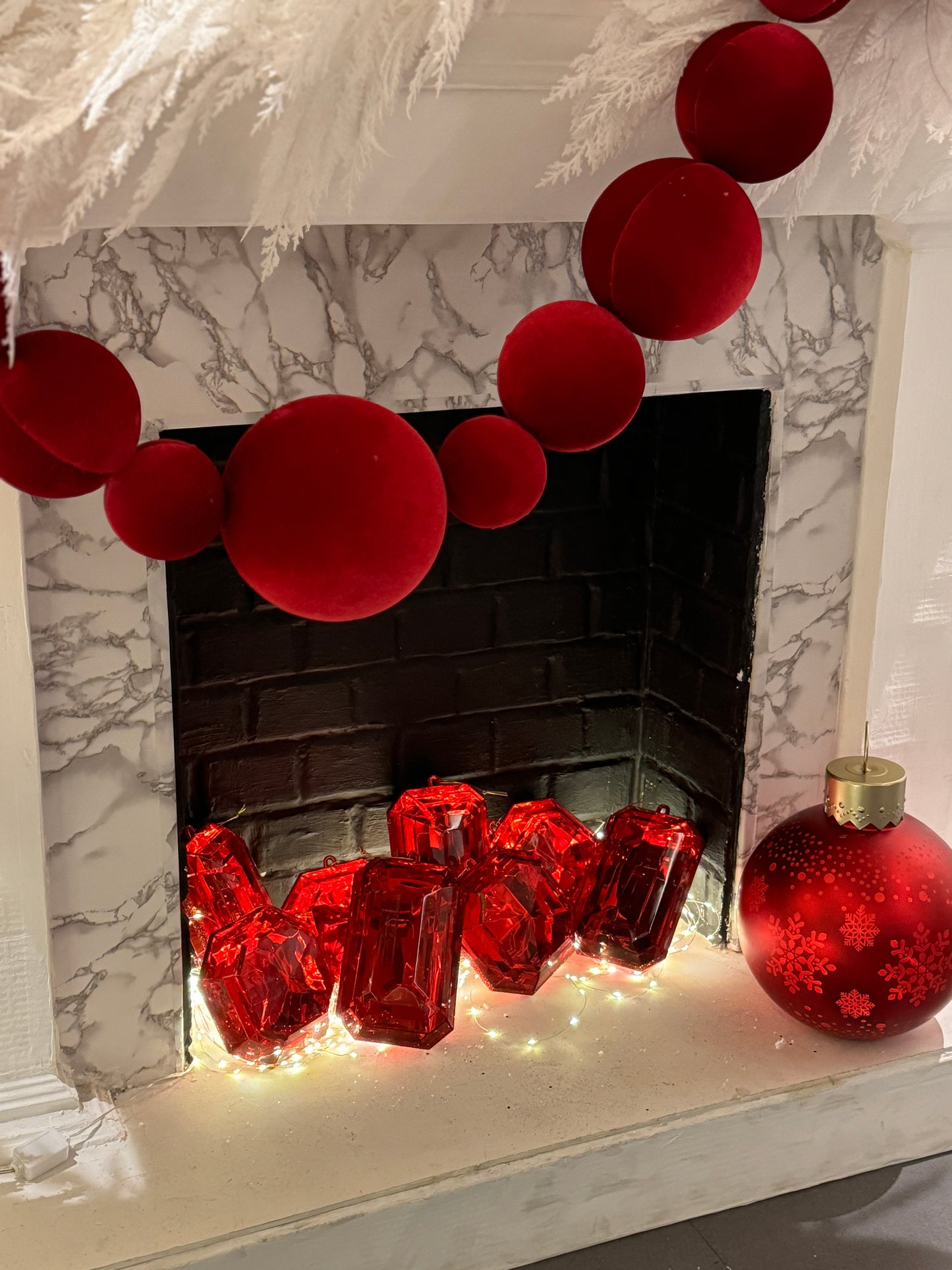 Guirnalda de esferas gigantes Tela VR / Giant Ball fabric garland VR