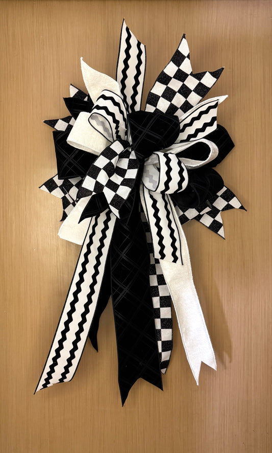 Moños de listones negros VR / Black ribbon bows VR