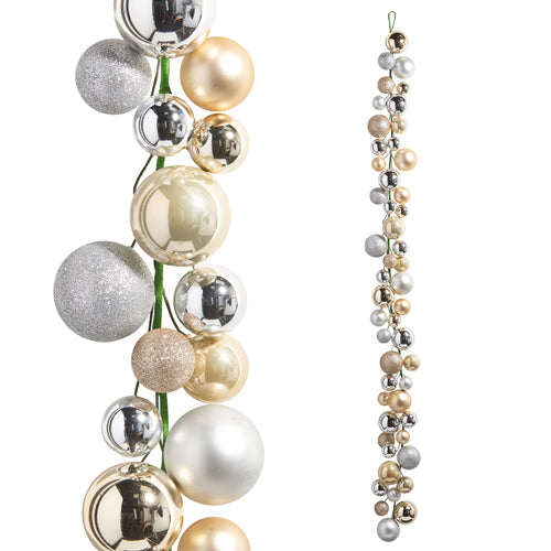 Guirnalda de esferas varios colores VR / Ball garland several colors VR