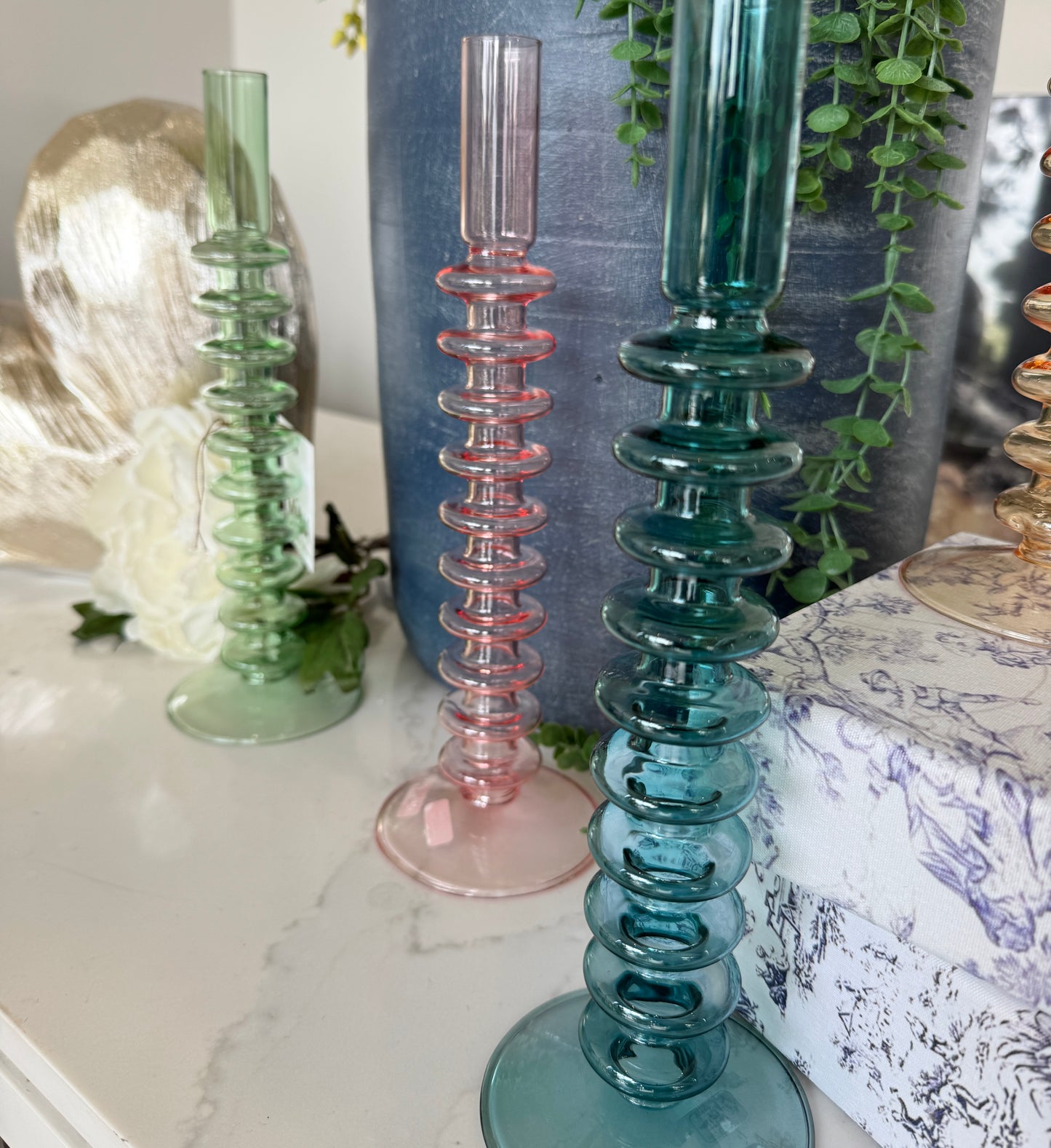 Candelabros de colores