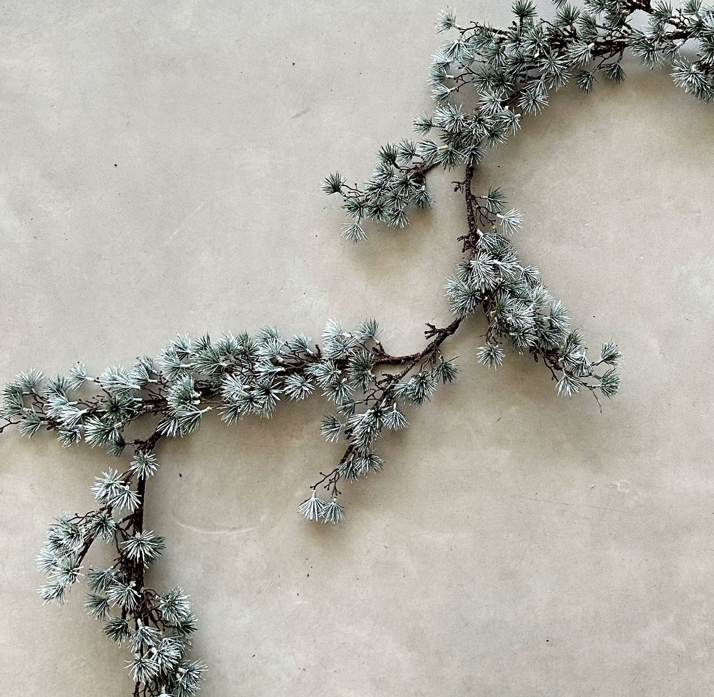 Guirnaldas verdes nevadas VR / Frosted green garlands VR