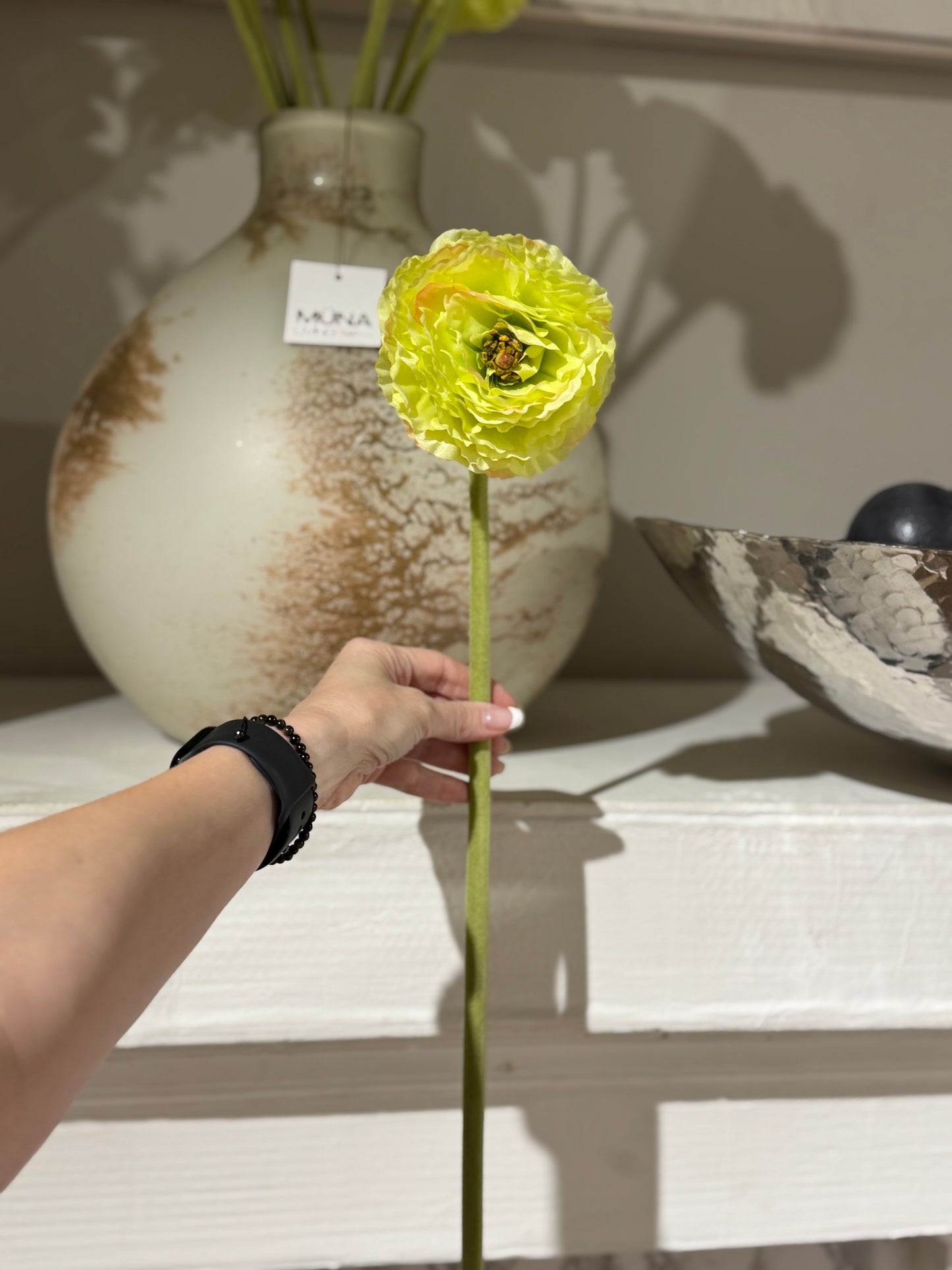 Flor RANUNCULUS verde