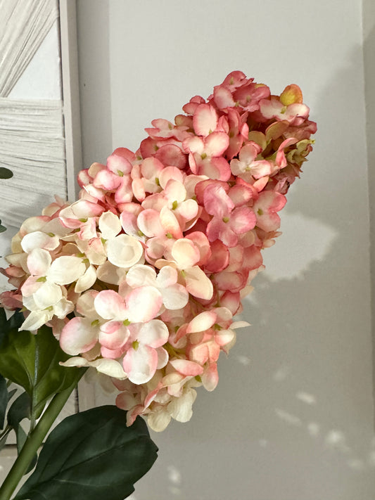 Flor HORTENSIA salmón