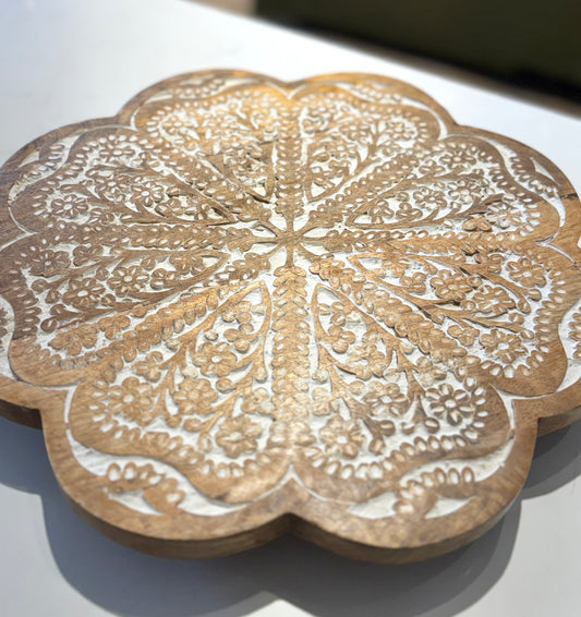 Lazy Susan de madera