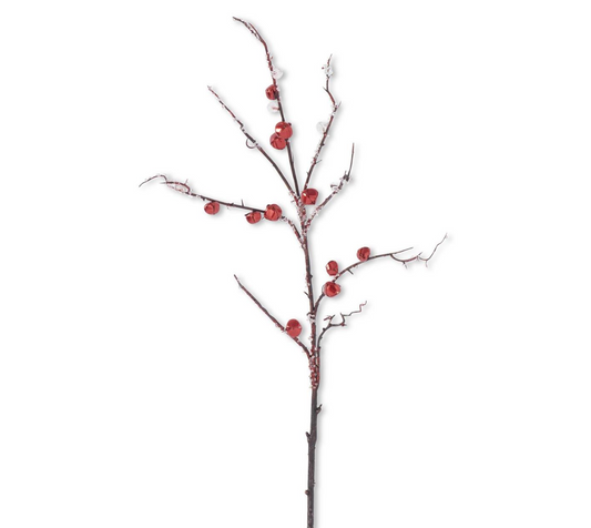 Vara de cascabeles nevada V / Iced branch with bells VR