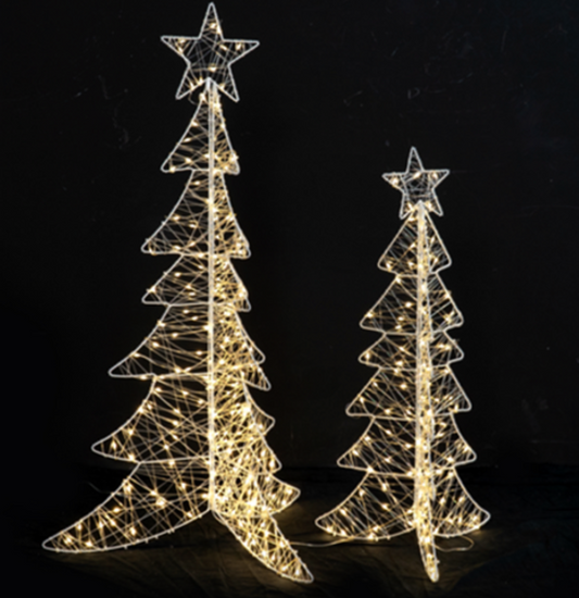 Pinos de luces / Lighted trees