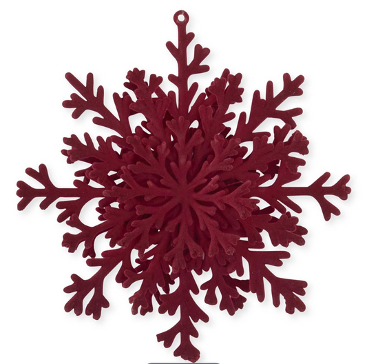 Copos rojo vino / Red wine snowflakes