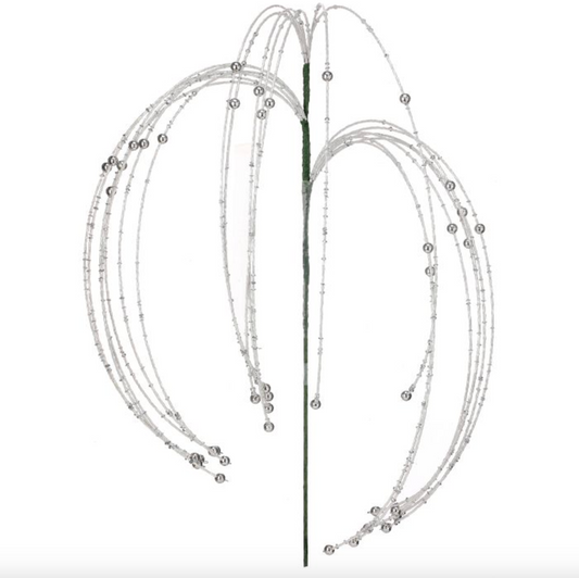 Colgante plateada / Silver hanging sprays