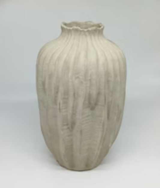 Florero OLAS cemento