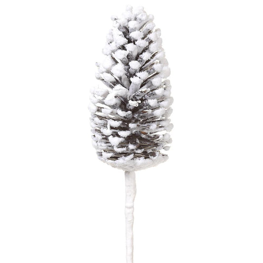 Piña nevada 43cm / 17" Frosted pinecone