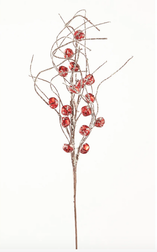 Vara de cascabeles nevada V / Iced branch with bells VR