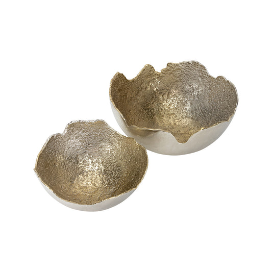 Set 2 bowls plateados ELLSWORTH