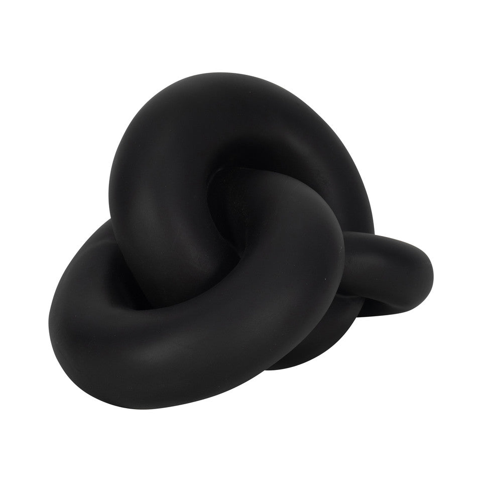 Adorno de mesa Nudo negro