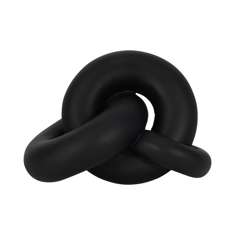 Adorno de mesa Nudo negro