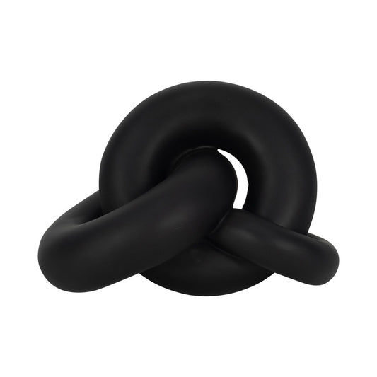 Adorno de mesa Nudo negro