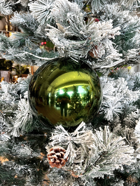 Esferas verde olivo VR / Olive green balls VR