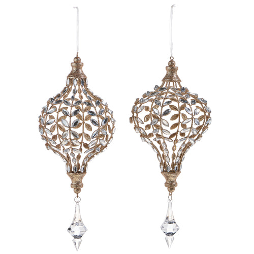 Esferas gota de alambre / Wire drop ornaments