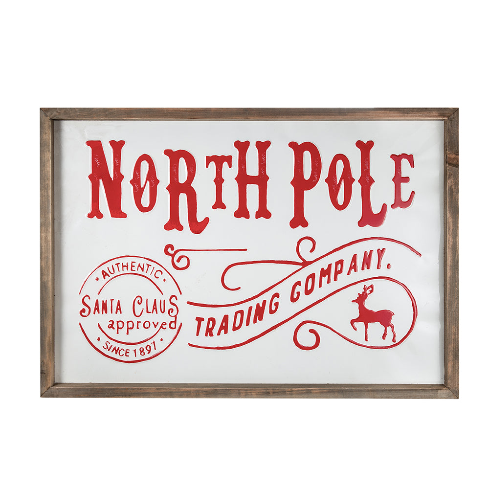 Letrero North Pole VR / North Pole sign VR