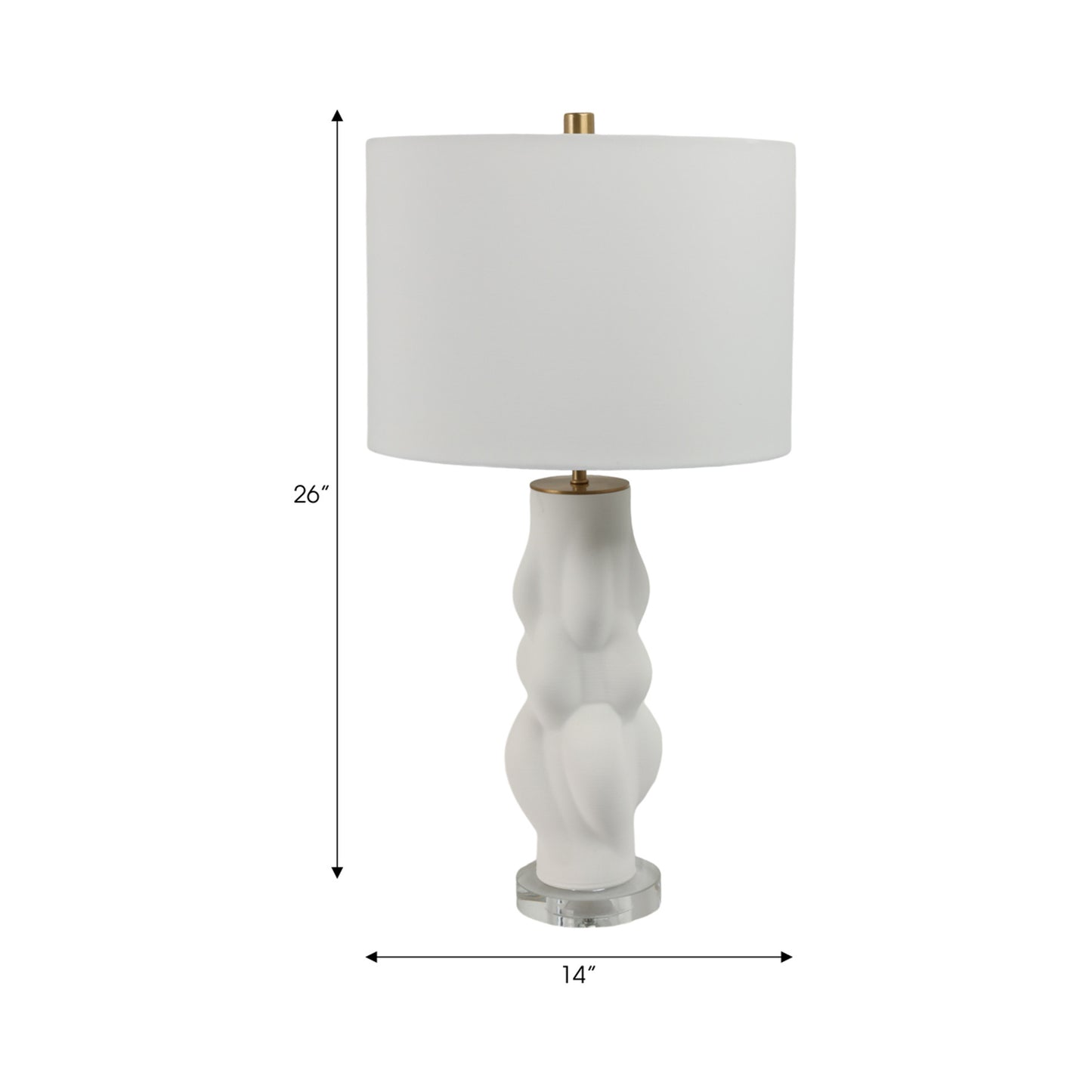 Lampara porcelana