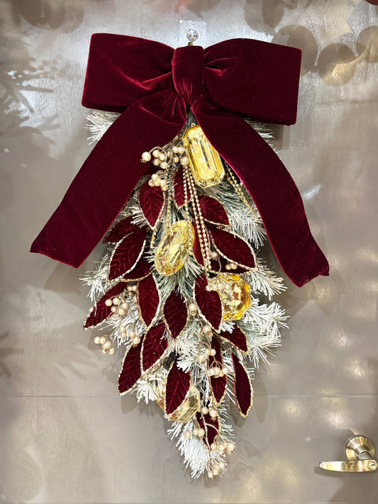 Arreglo decorado vino / Decorated garland