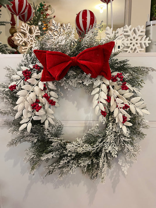 Corona decorada / Decorated wreath