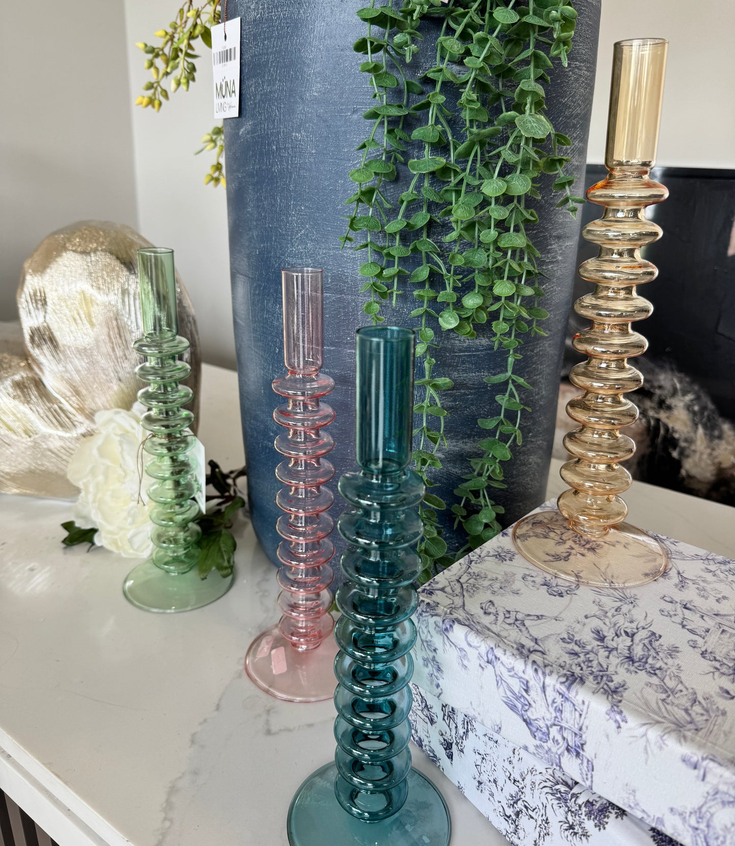 Candelabros de colores