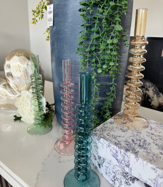 Candelabros de colores