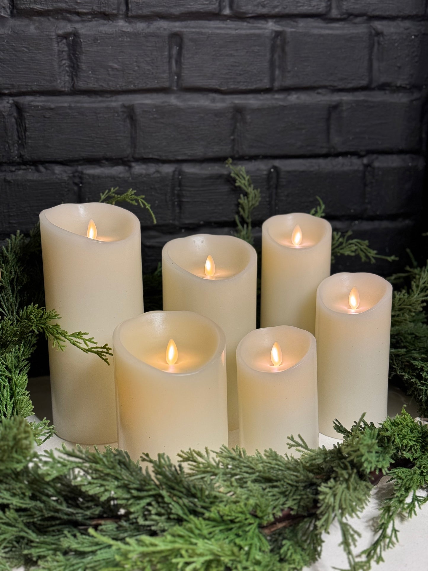 Velas con pilas VR / Candles with batteries VR