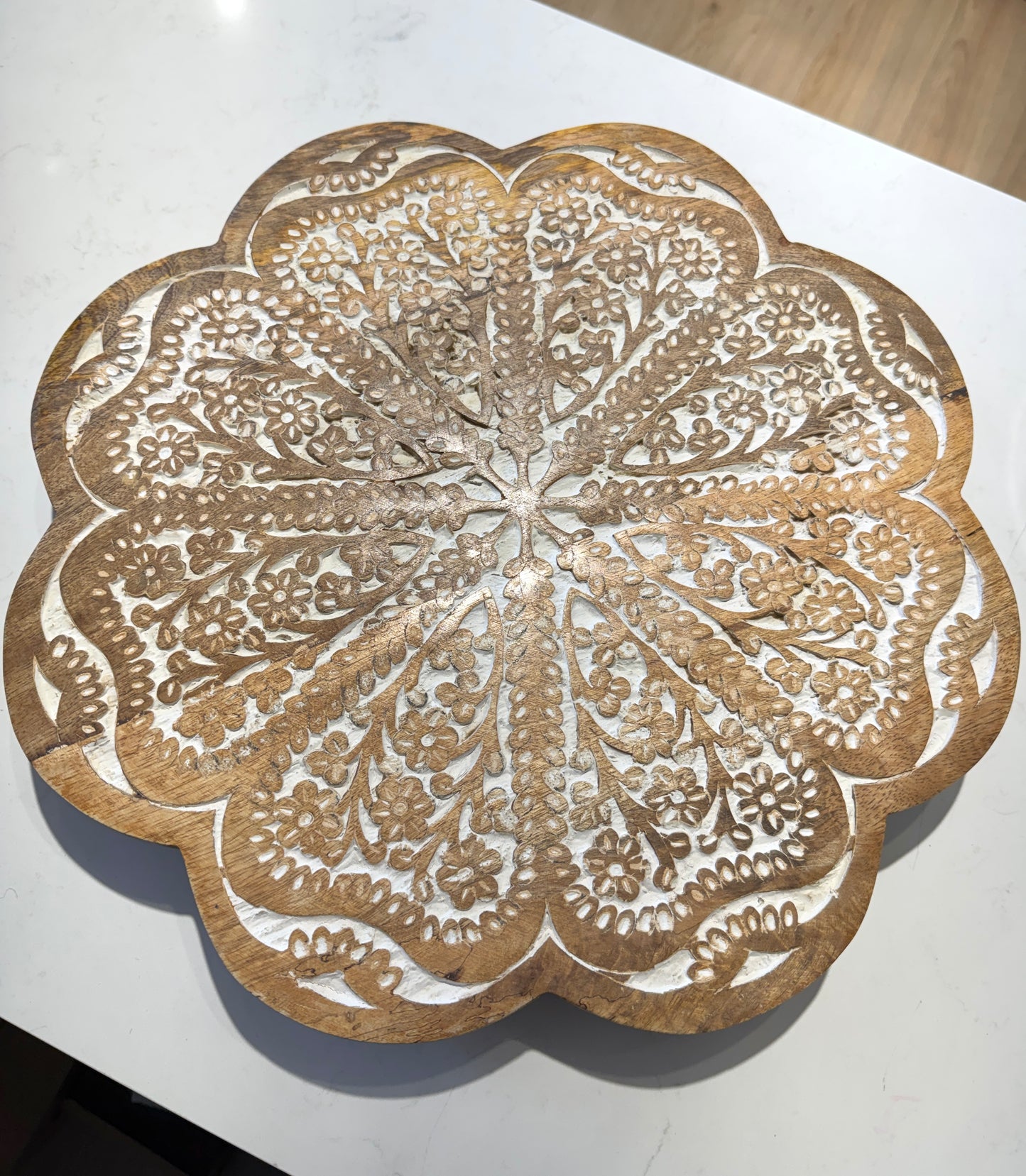 Lazy Susan de madera