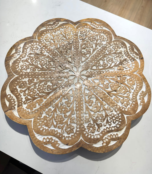 Lazy Susan de madera
