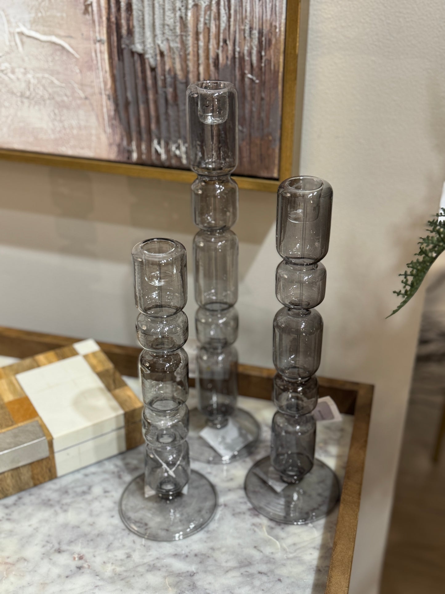 Candelabros para vela delgada