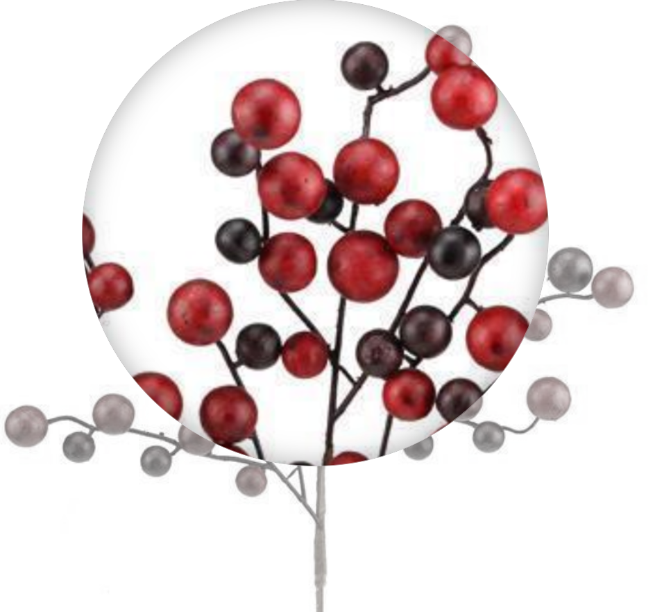 Vara de berries rojas VR / Red Berries spray VR