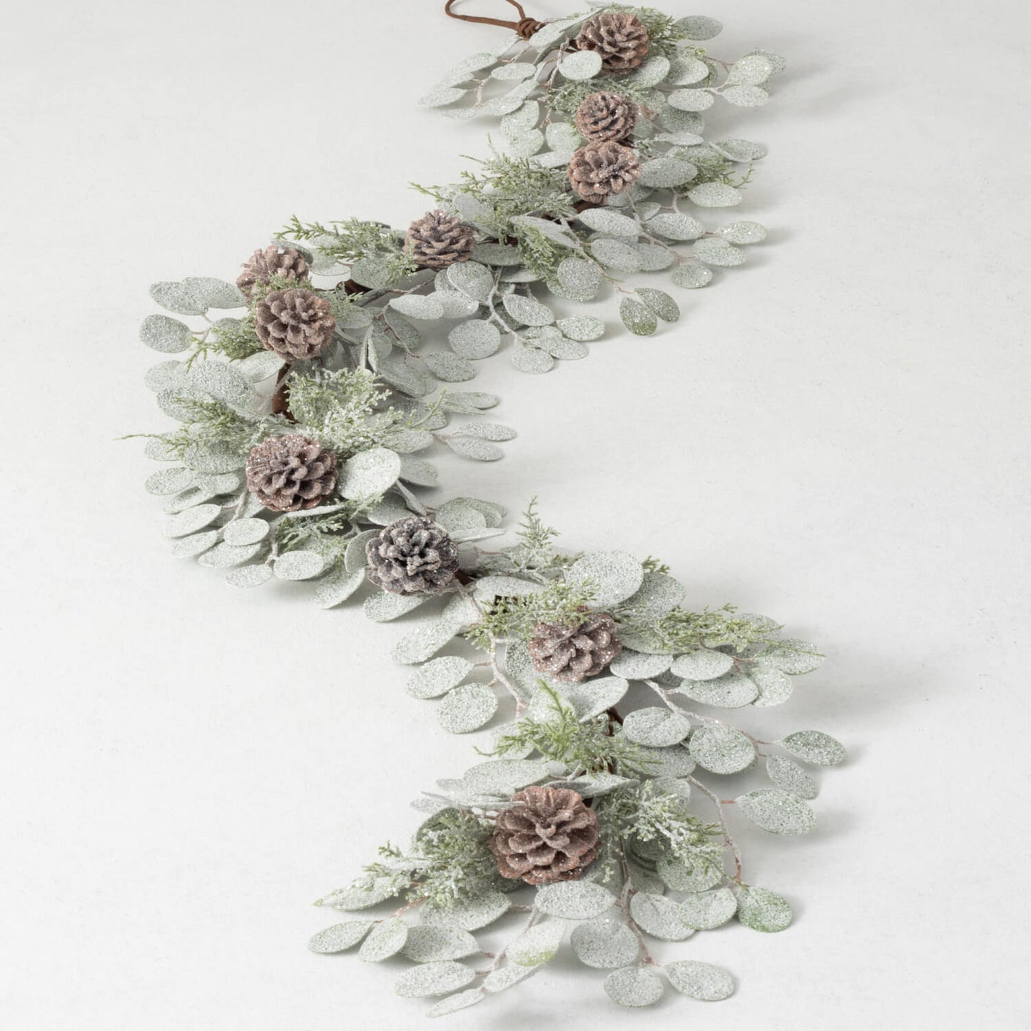 Guirnaldas verdes nevadas VR / Frosted green garlands VR