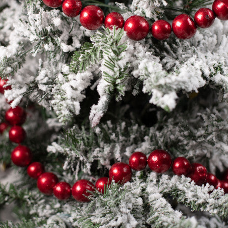 Guirnalda de bolas rojas / Red Ball garland