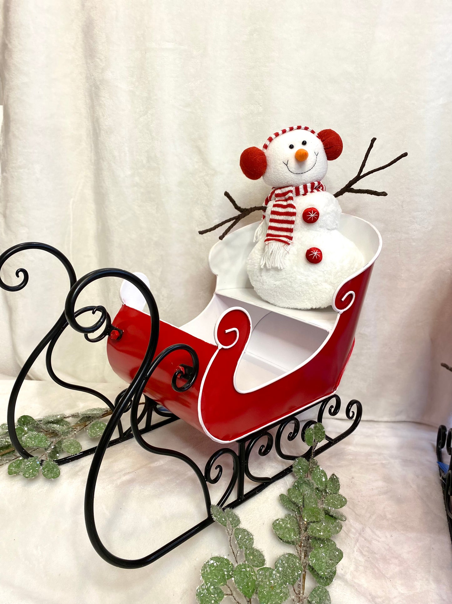 Trineo Blanco y Rojo VR / Red & White Sleigh VR