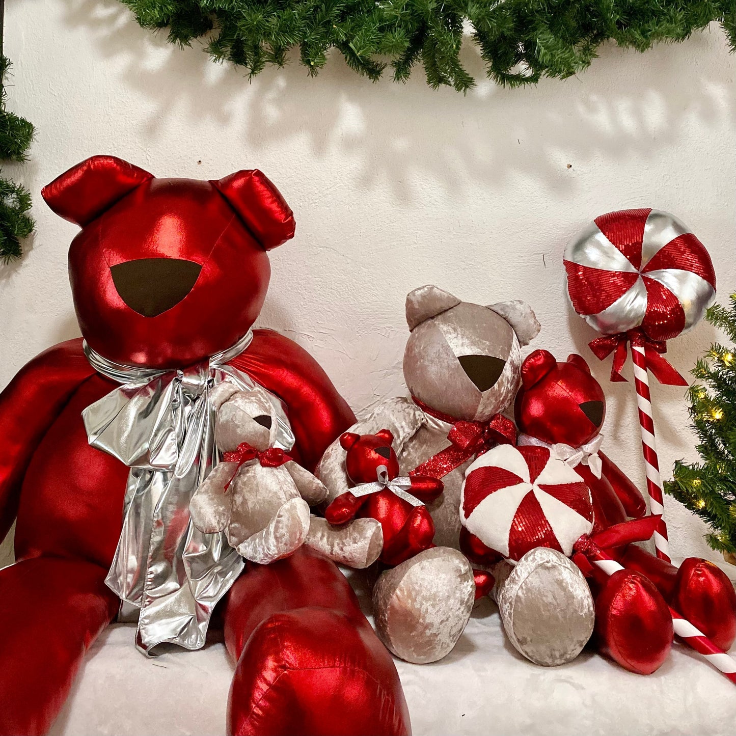 Christmas Teddy Jumbo 90cm VR / 35" Christmas Teddy Jumbo VR