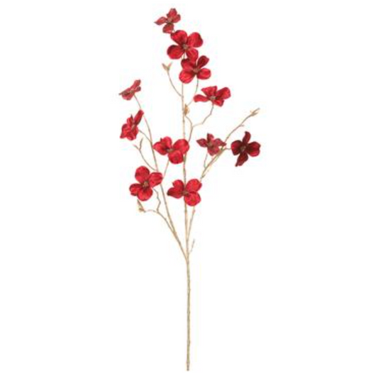 Varas flores rojas VR / Red flowers sprays VR