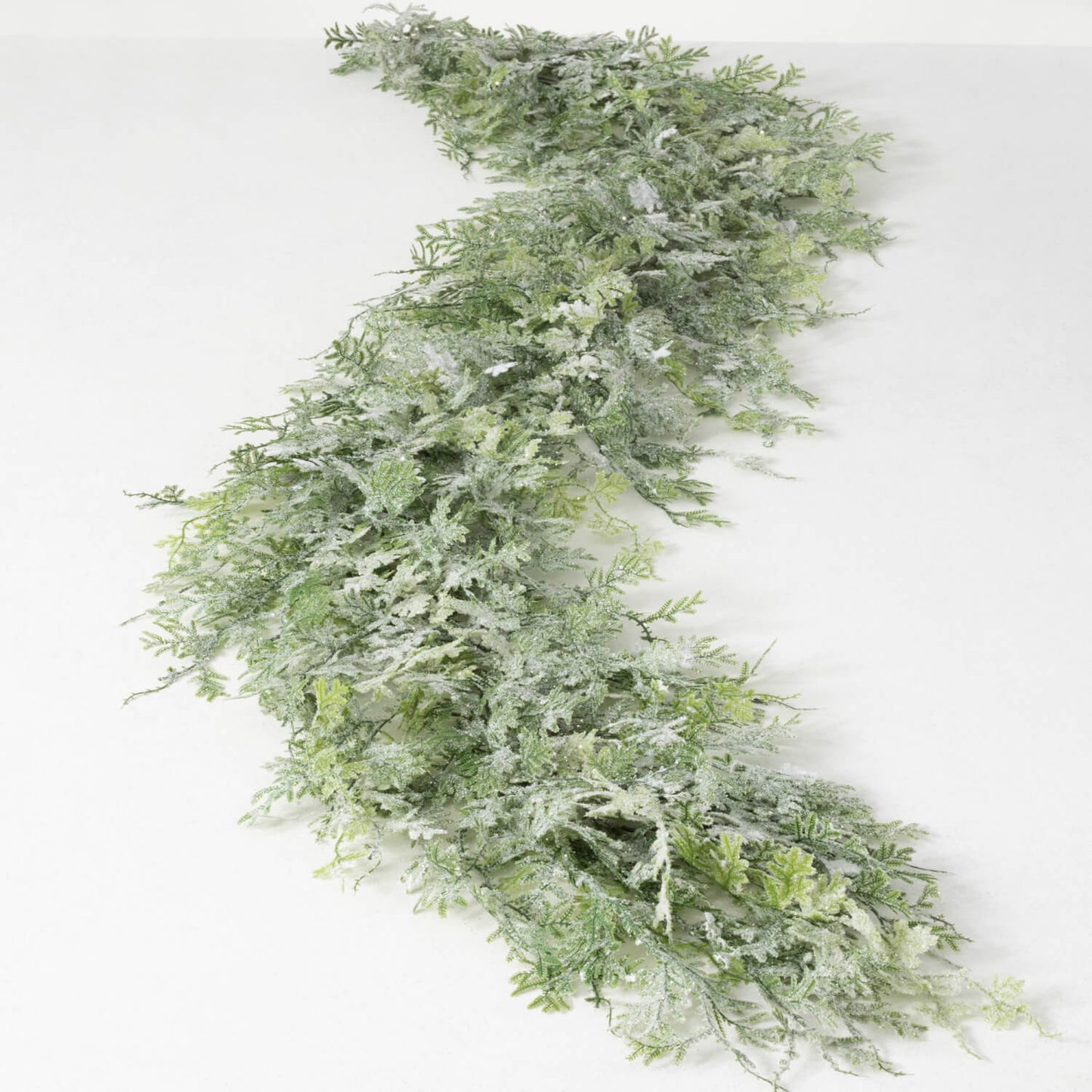 Guirnaldas verdes nevadas VR / Frosted green garlands VR